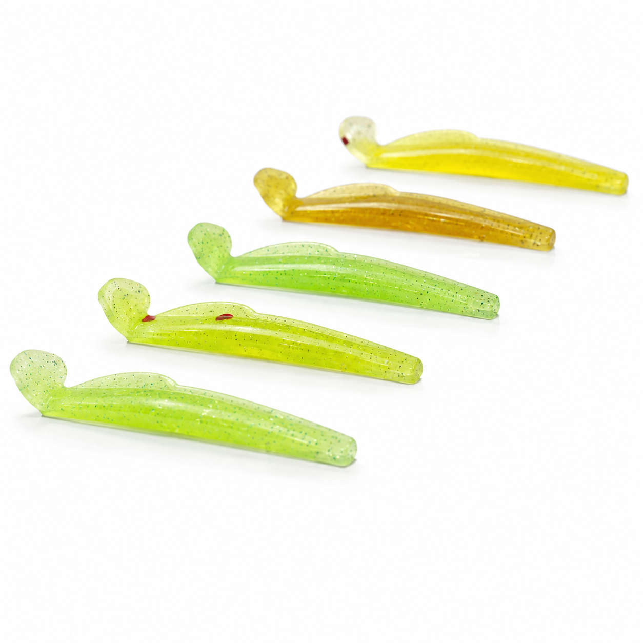Banana Rod (U curl) Yellow