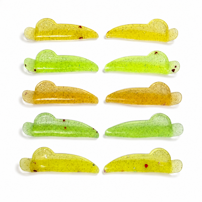 Banana Rod (U curl) Yellow