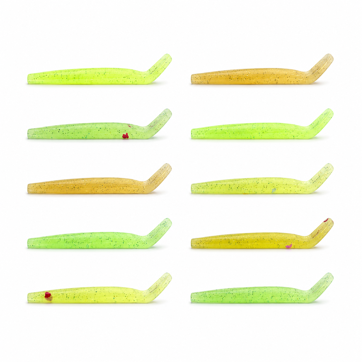 Banana Rod (U curl) Yellow
