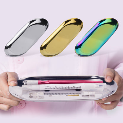 Thickened Stainless Steel Microblading Tray